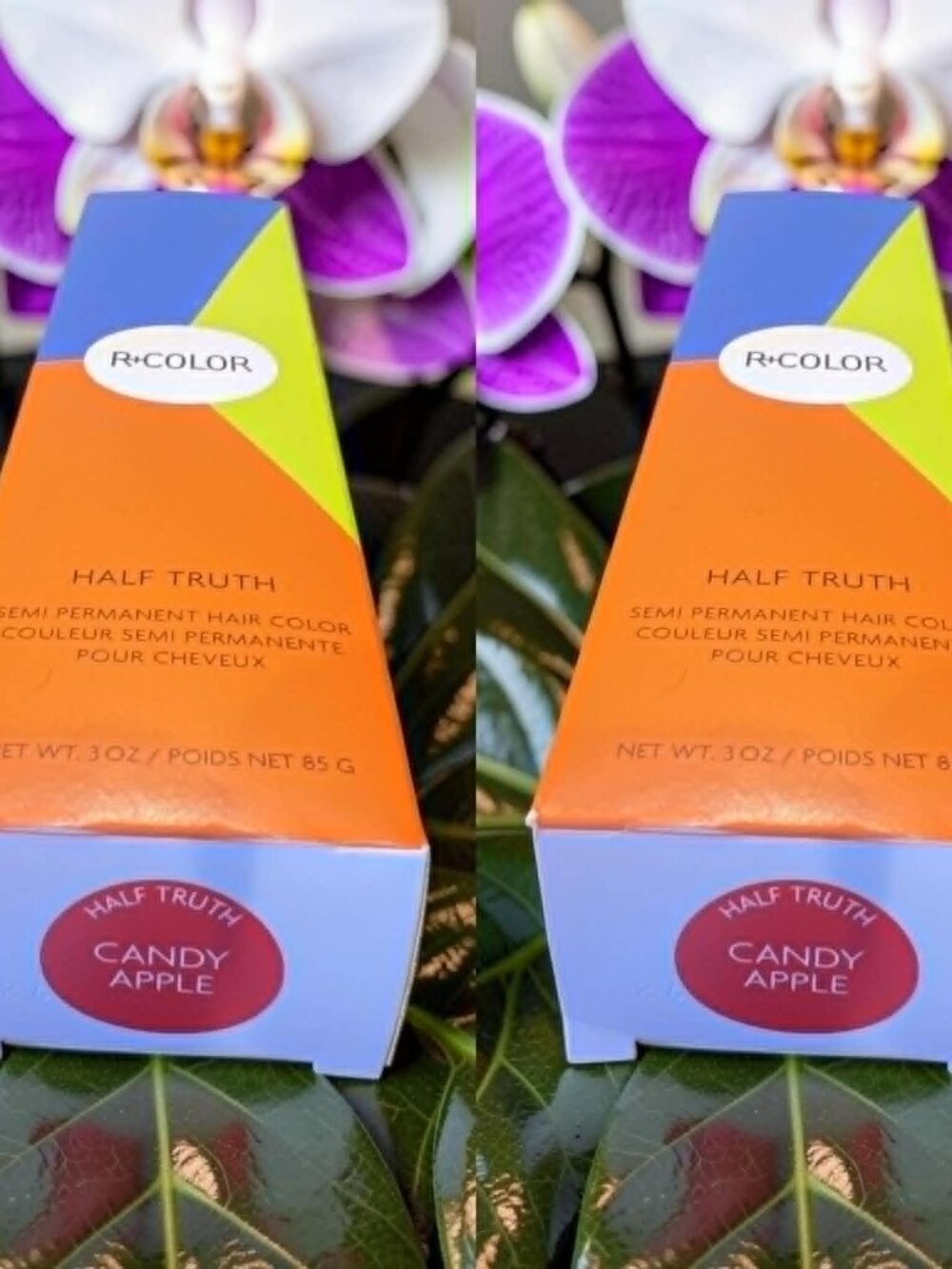 R+ Color Half Truth Semi Permanent Candy Apple 3 oz_ 2 units